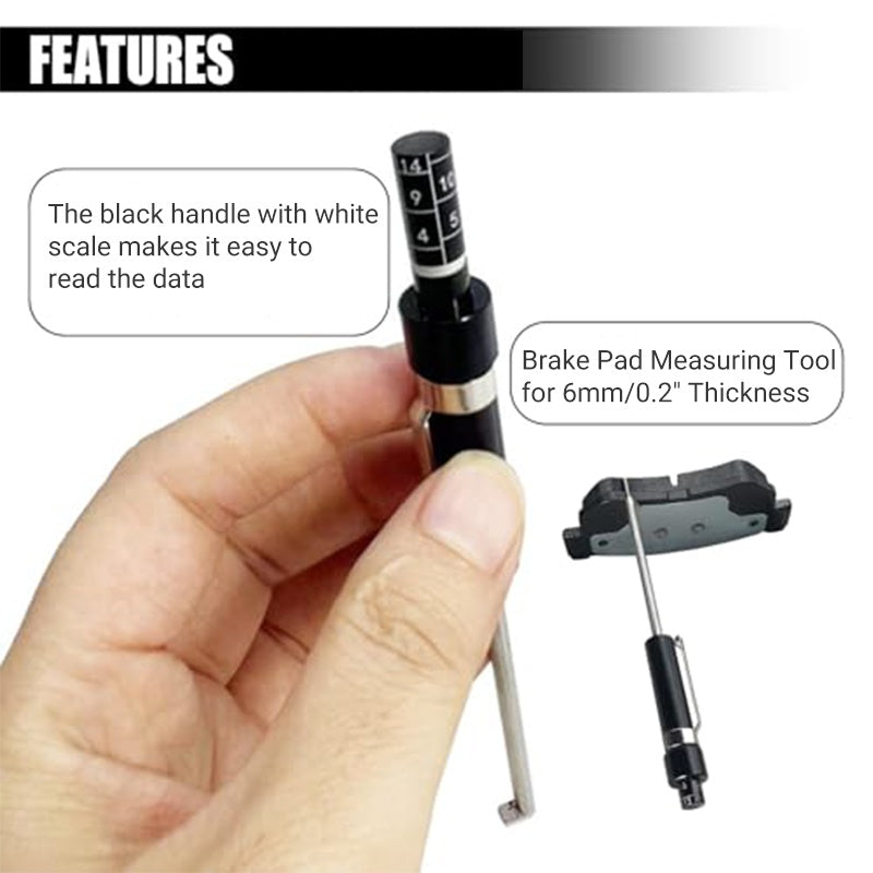 ⏰🚗Brake Pad Thickness Gauge