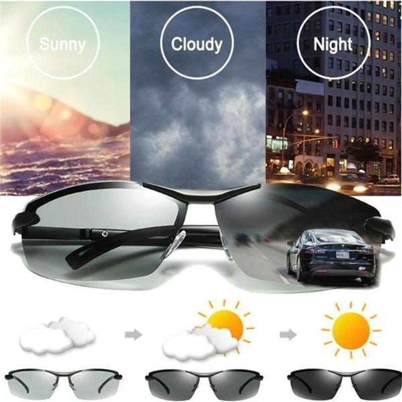 2026Photochromic Sunglasses with Anti-glare Polarized Lens（50% OFF）