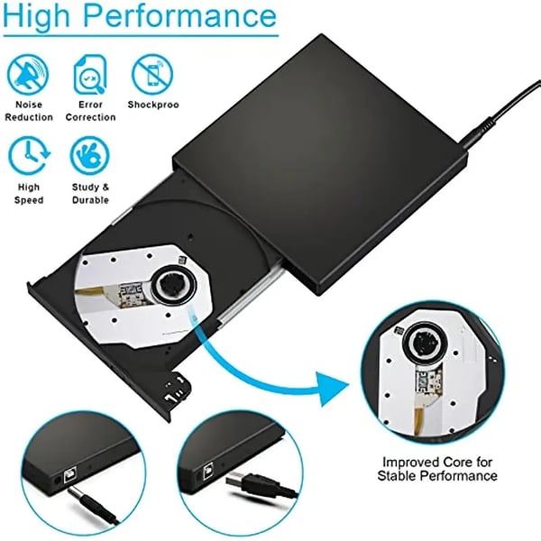 📢📢40% OFF !! ⏰ No Disc Drive on Your Laptop? Now You Do! External CD/DVD Burner 40% OFF📀