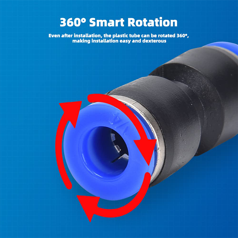 1/4 Inch Pneumatic Push-to-Connect Air Hose Fittings Kit ⚡Factory Direct Sales🔧