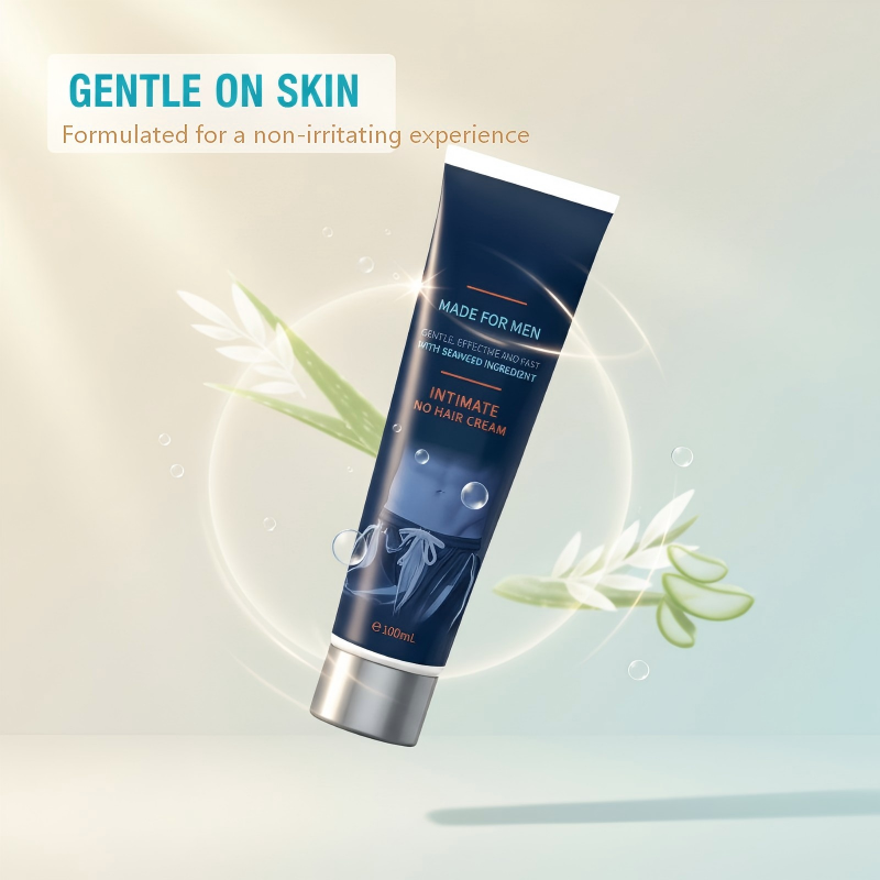 Men's Hair Removal Cream - Painless Depilatory Cream for Body