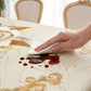 🔥Hot Sale Deals-Waterproof Gold Rose Tablecloth
