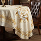 🔥Hot Sale Deals-Waterproof Gold Rose Tablecloth
