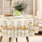 🔥Hot Sale Deals-Waterproof Gold Rose Tablecloth