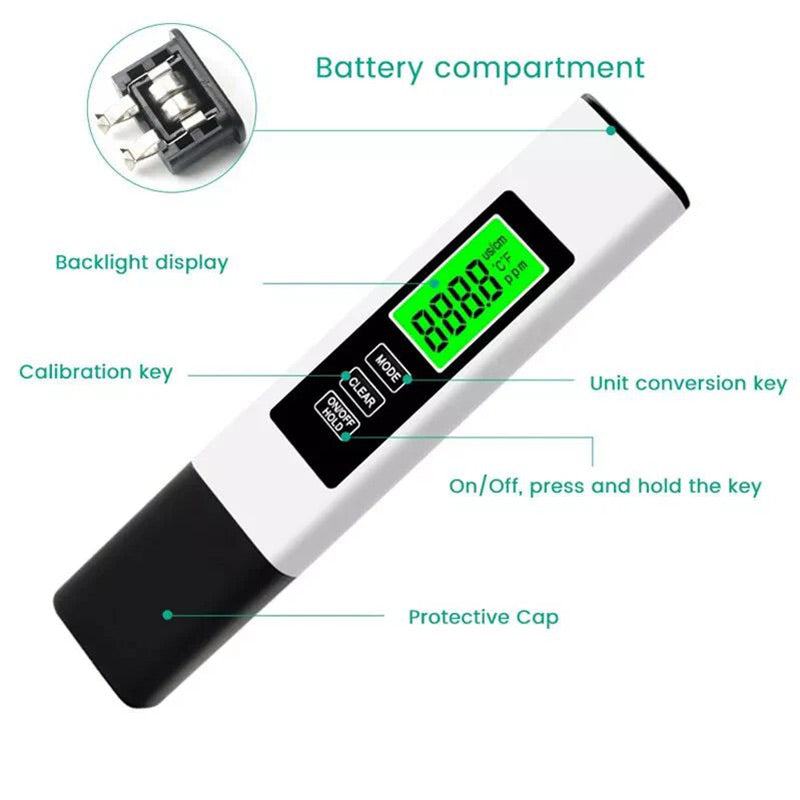 Multi-functional Water Quality Test Pen
