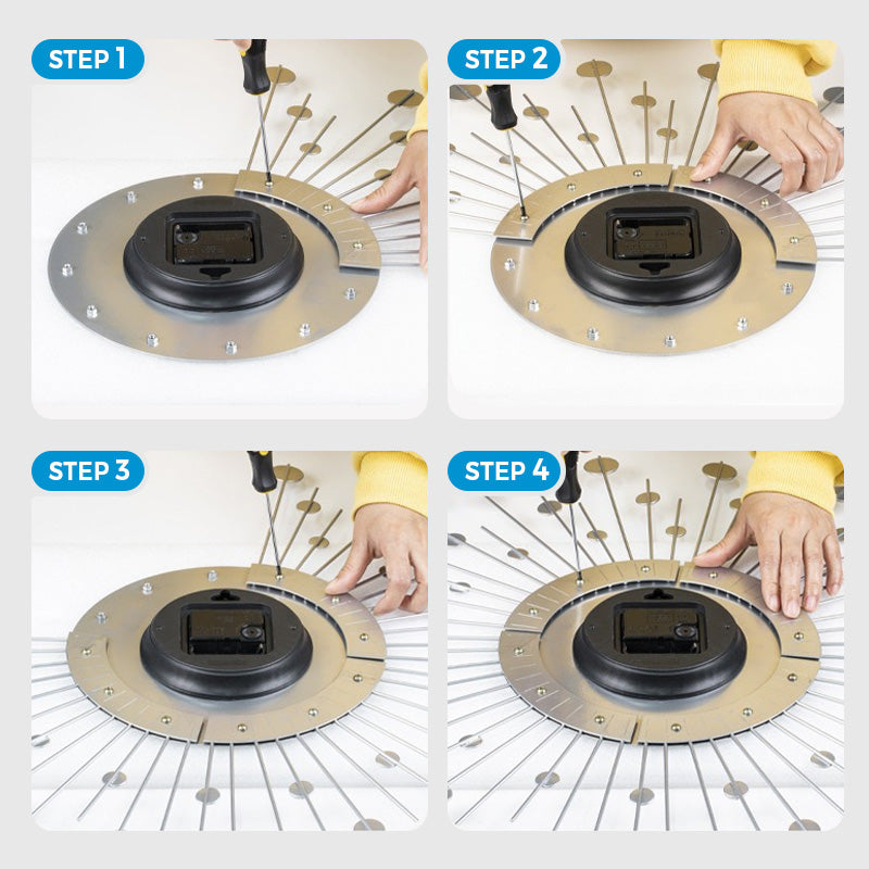 📢📢50%  OFF !! ⏰ Creative Rhinestone Wall Clock – Silent, Minimalist Luxury for Living Room, Dining & Entryway! 💎🏡