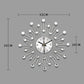 📢📢50%  OFF !! ⏰ Creative Rhinestone Wall Clock – Silent, Minimalist Luxury for Living Room, Dining & Entryway! 💎🏡