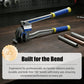 VEVOR Pipe Tube Bender,  , 1/4", 3/8", 1/2" OD, 3 in 1 Manual Level Tube Bender, 180° Copper Aluminum Pipes Bending Tool for Automotive Repair, HVAC Air Conditioning