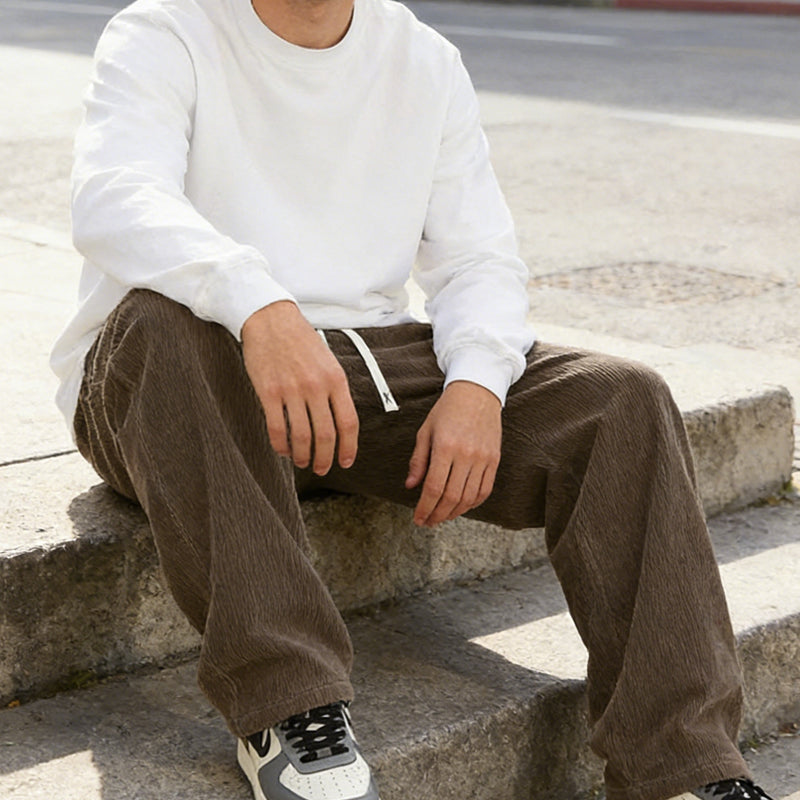 🎉👖 60% OFF! Men’s Loose-Fit Drawstring Pants – Ultimate Comfort, All-Day Style