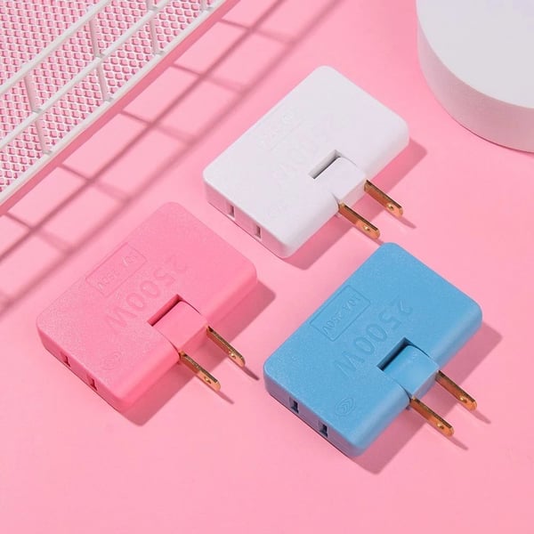 HOT SALE?Rotatable Socket Converter One In Three 180 Degree Extension Plug