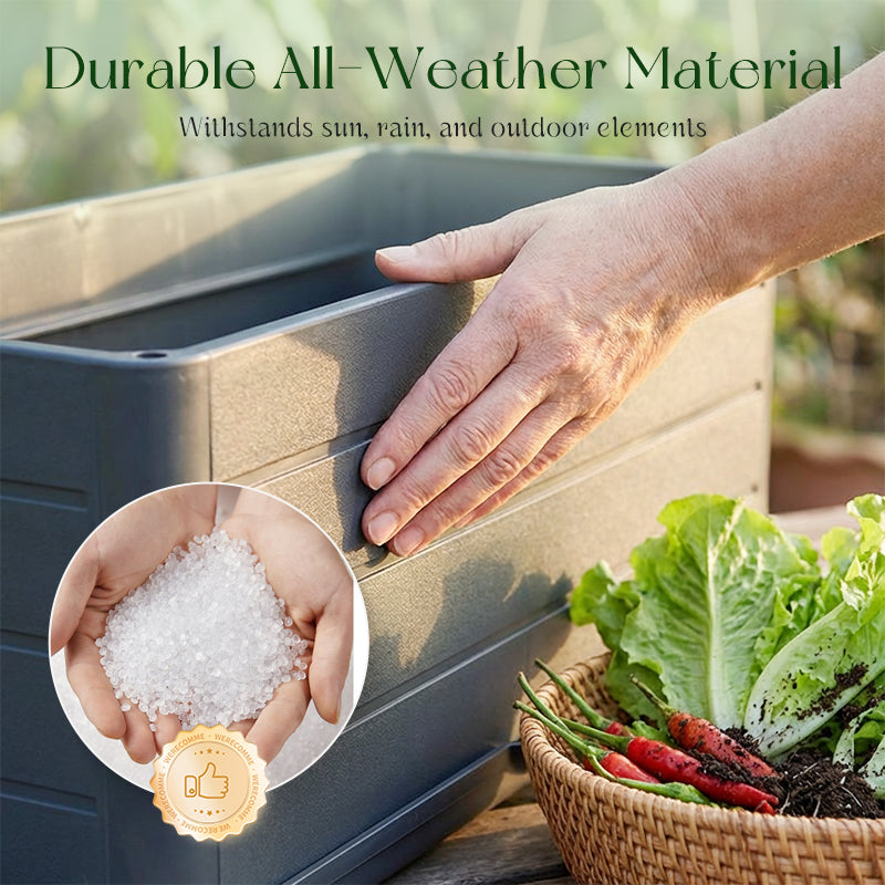 📢📢50% OFF !! ⏰Rectangular Planter Box with Integrated Trellis