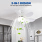 🌬️🌞2-in-1 Remote-Controlled Ceiling Fan with LED Light