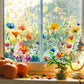 ✨LAST DAY SALE 49% OFF!💐Colorful Floral Bouquet Window Sticker🖼️