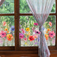 ✨LAST DAY SALE 49% OFF!💐Colorful Floral Bouquet Window Sticker🖼️