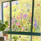 ✨LAST DAY SALE 49% OFF!💐Colorful Floral Bouquet Window Sticker🖼️