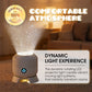 Dynamic rotating LED light projector