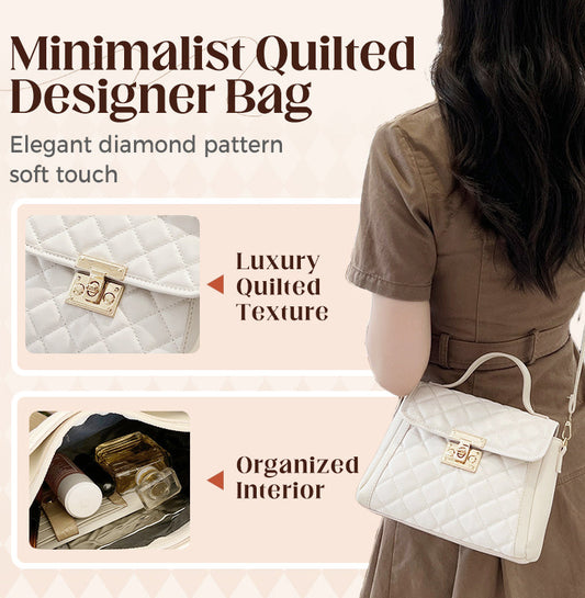 Minimalist Quilted Designer Bag