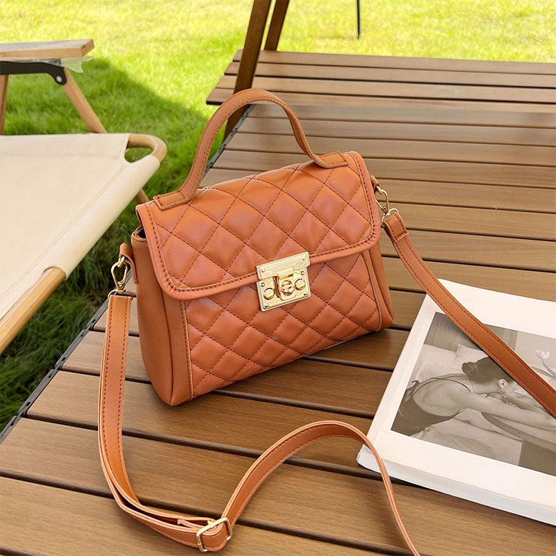 Minimalist Quilted Designer Bag