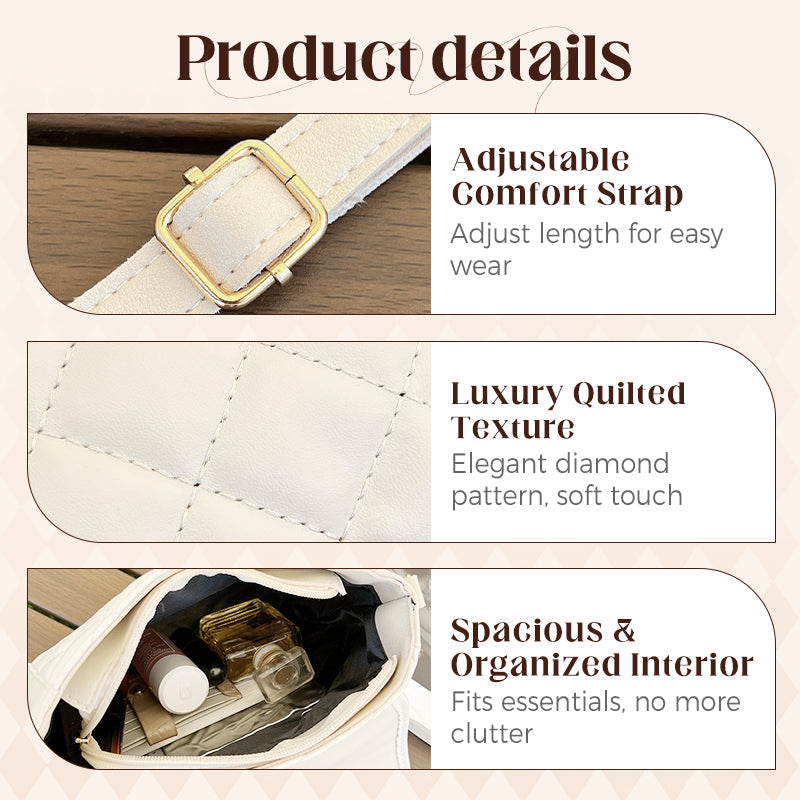 Minimalist Quilted Designer Bag