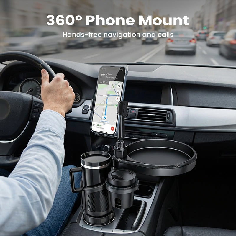 4-in-1 Rotatable Car Cup Holder Expander