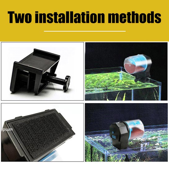 Automatic Fish Tank Feeder