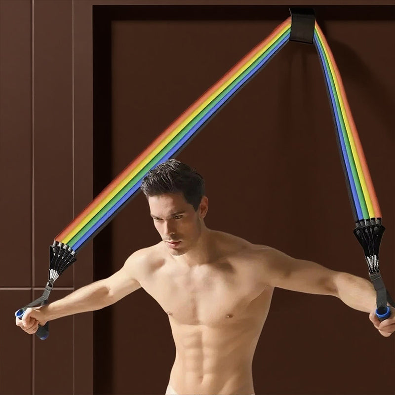 13PCS Resistance Band Set with Handle for Home Gym