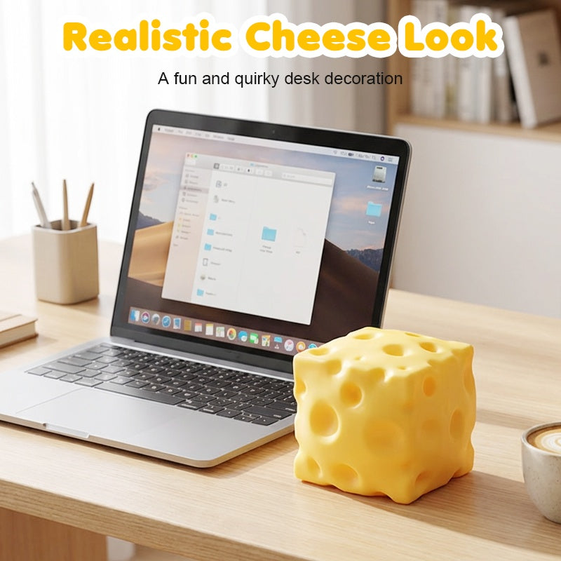 Slow Rebound Cheese Block Stress Toy