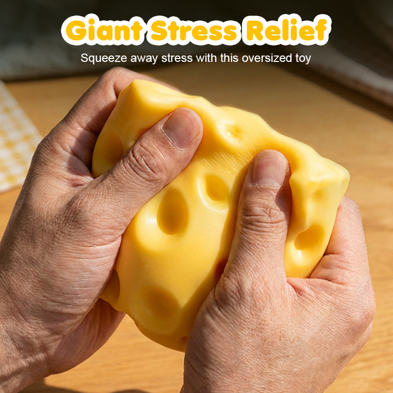 Slow Rebound Cheese Block Stress Toy