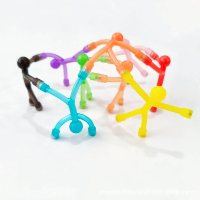 Magnetic Fidget Toys for Adults & Kids 10 Pack – Magnetic People Figures, Cool Sensory Building Toys for Autism, ADHD or Stress Relief, Travel Essentials for Road Trips, Fridge Magnets, Easter Basket Stuffers & Birthday Gifts for Toddlers, Teens