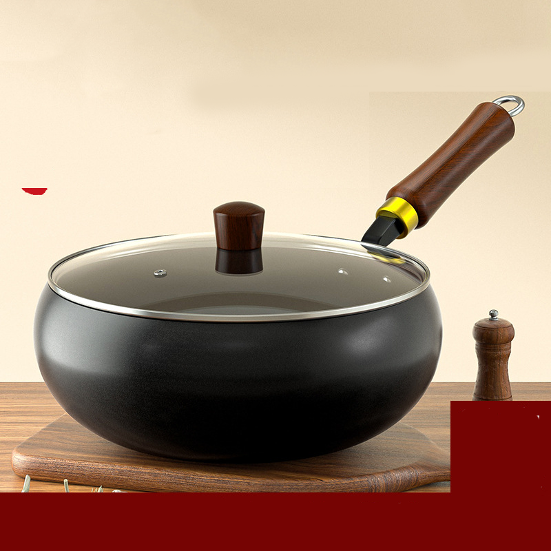 🔥While Supplies Last 40% OFF!🎉 Uncoated Thick Iron Pot with Lid