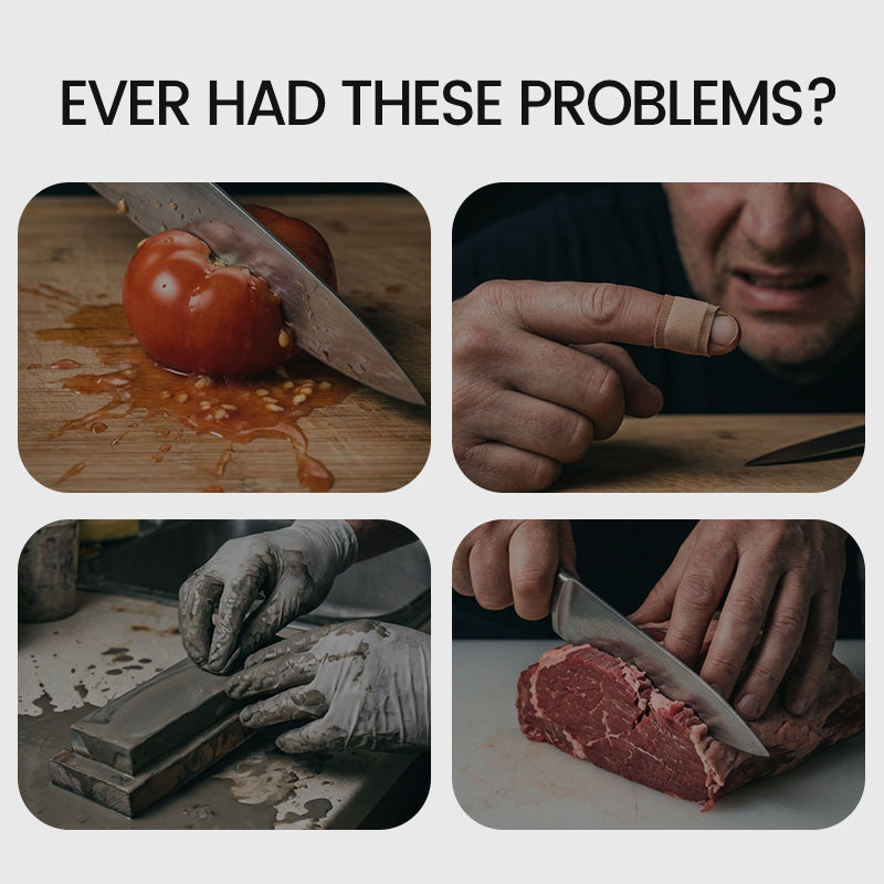 Electric Knife Sharpener with 2-Speed Modes