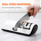 Electric Knife Sharpener with 2-Speed Modes