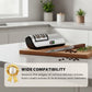 Electric Knife Sharpener with 2-Speed Modes