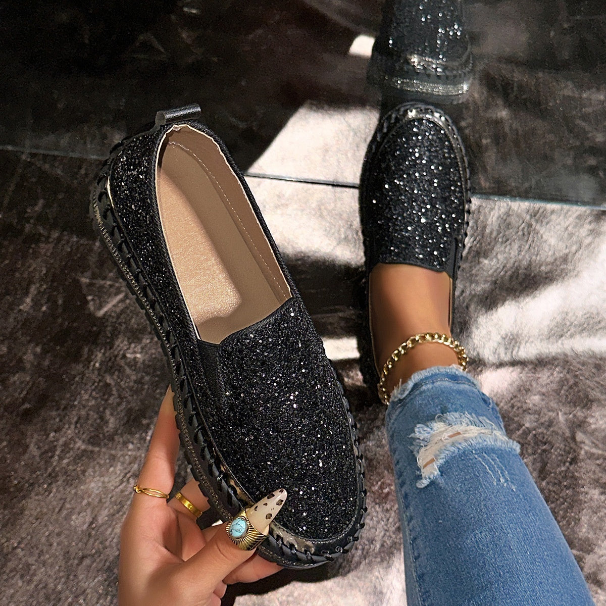 👟50% OFF! 🚶‍♀️ Women's Casual Slip-On Shoes – Comfortable, Lightweight & Easy to Slip On for Everyday Wear 🌸