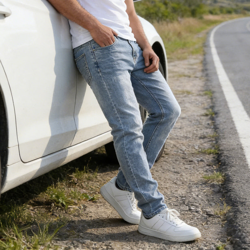 📢📢50% OFF !! ⏰Men's Modern Slim Fit Stretch Jeans