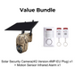 Solar-Powered PTZ Security Camera,Network Connection:WiFi,Pixel:2MP