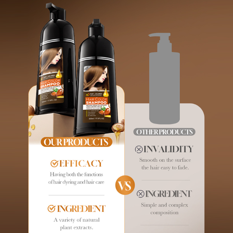 ✨ 5-Minute Salon Color at Home – 4-in-1 Natural Hair Color Shampoo! ✨