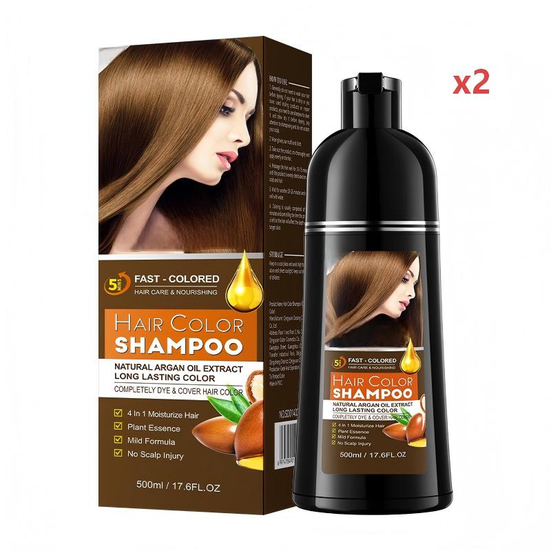 ✨ 5-Minute Salon Color at Home – 4-in-1 Natural Hair Color Shampoo! ✨