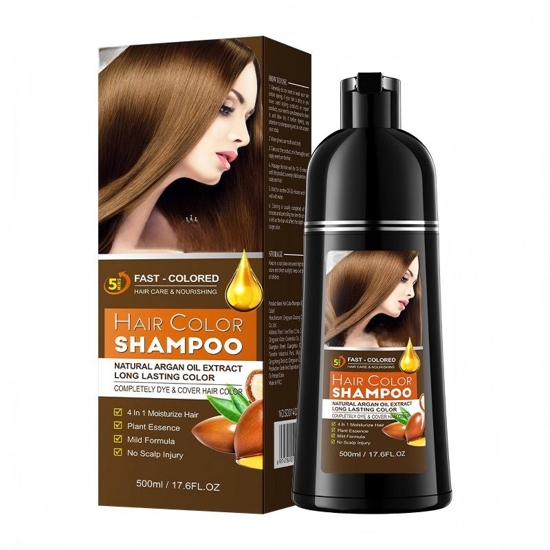 ✨ 5-Minute Salon Color at Home – 4-in-1 Natural Hair Color Shampoo! ✨