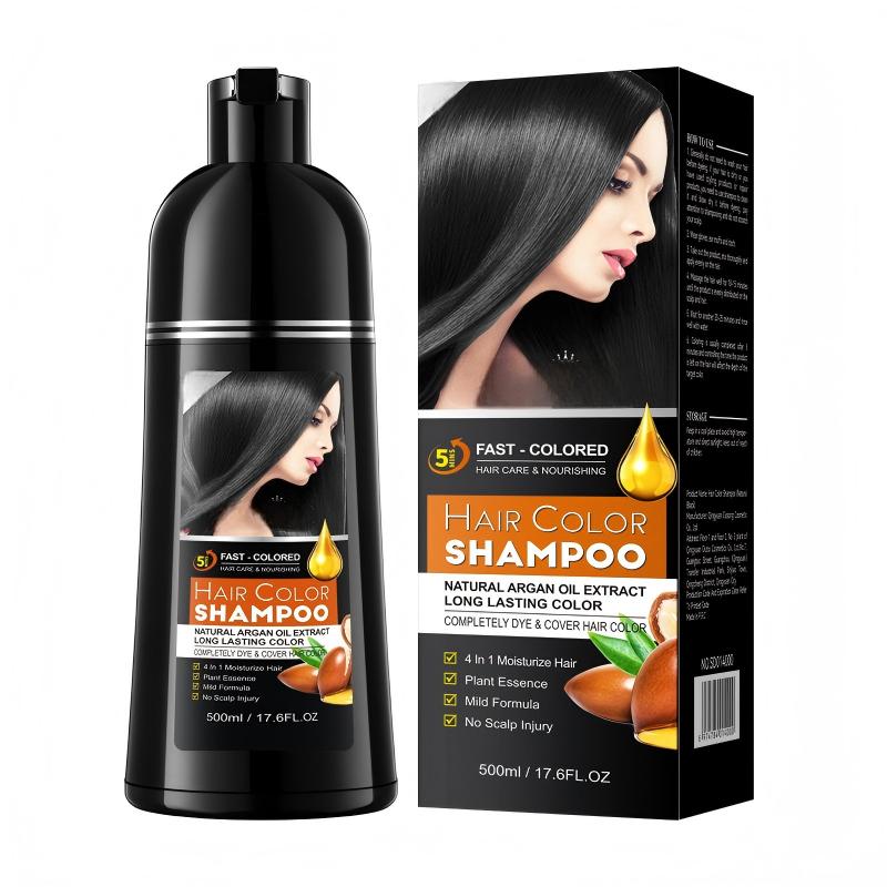 ✨ 5-Minute Salon Color at Home – 4-in-1 Natural Hair Color Shampoo! ✨