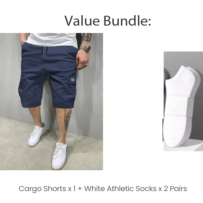 🔥Men’s Casual Cargo Shorts – Trendy Look & Versatile Style 👖【Style at a Steal】