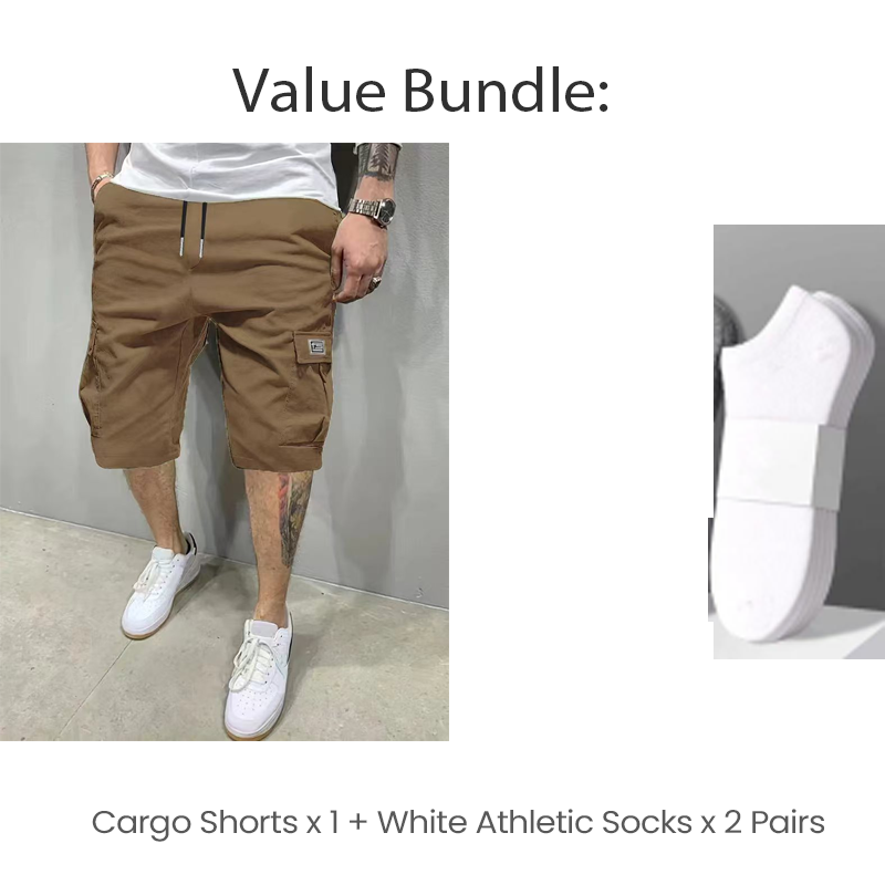 🔥Men’s Casual Cargo Shorts – Trendy Look & Versatile Style 👖【Style at a Steal】