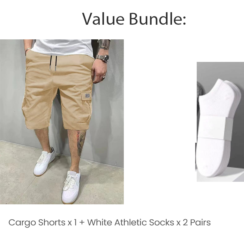 🔥Men’s Casual Cargo Shorts – Trendy Look & Versatile Style 👖【Style at a Steal】