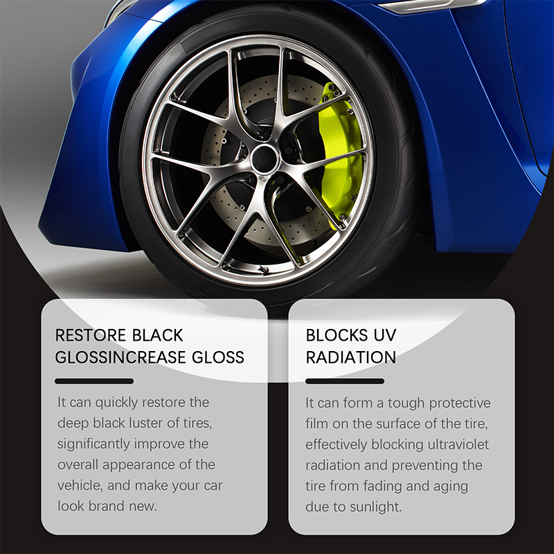 🚗New 2026 car tire ceramic - 🔥Powerful Wheel Cleaning Refurbish Wax