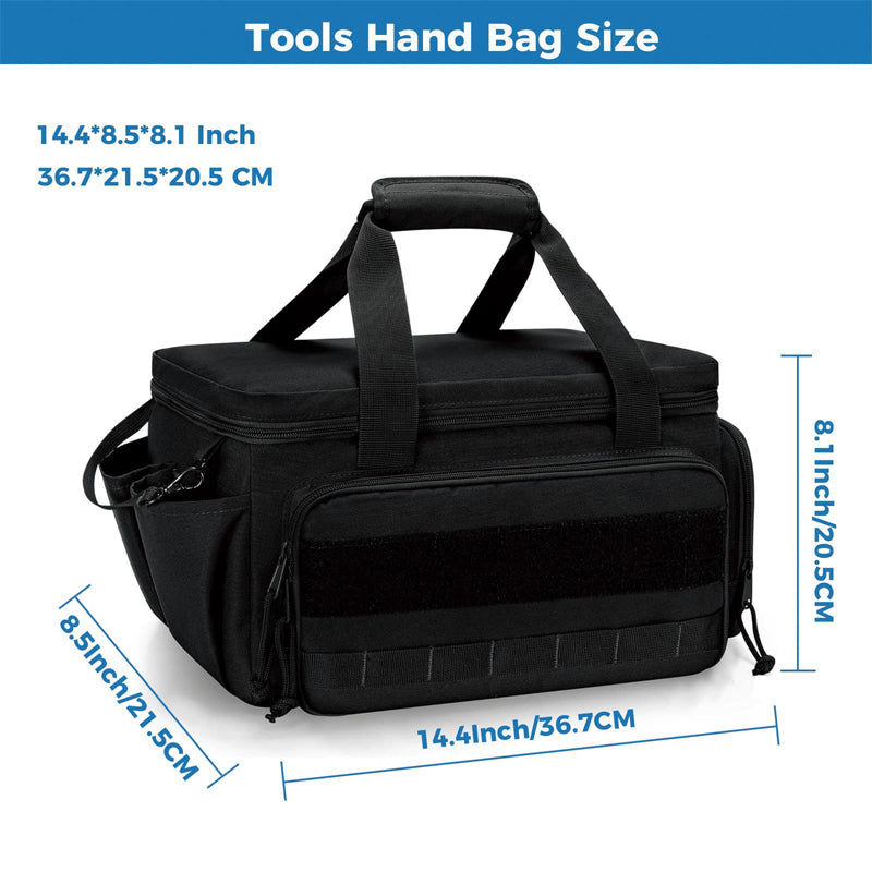 🌞 Spring into Savings: 50% Off🔥Ultimate Heavy-Duty Canvas Tool Bag with MOLLE System | Professional Organizer & Multi-Pocket Technician Carrier