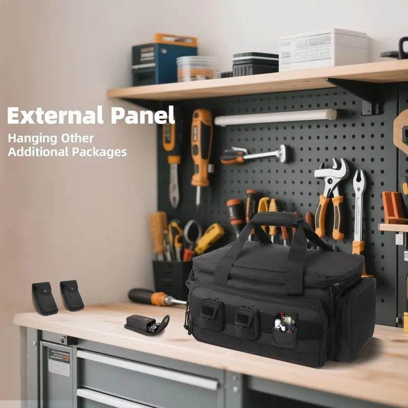 🌞 Spring into Savings: 50% Off🔥Ultimate Heavy-Duty Canvas Tool Bag with MOLLE System | Professional Organizer & Multi-Pocket Technician Carrier