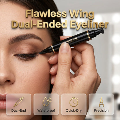 🎁Special Offers 🔥Dual-Ended Winged Eyeliner Stamp & Pen