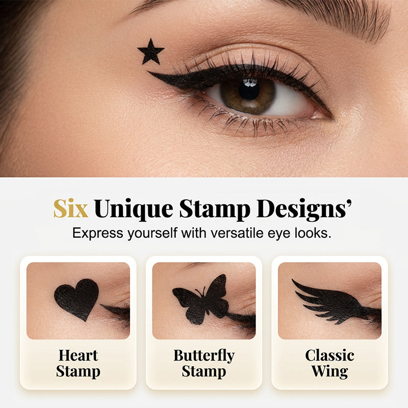 🎁Special Offers 🔥Dual-Ended Winged Eyeliner Stamp & Pen