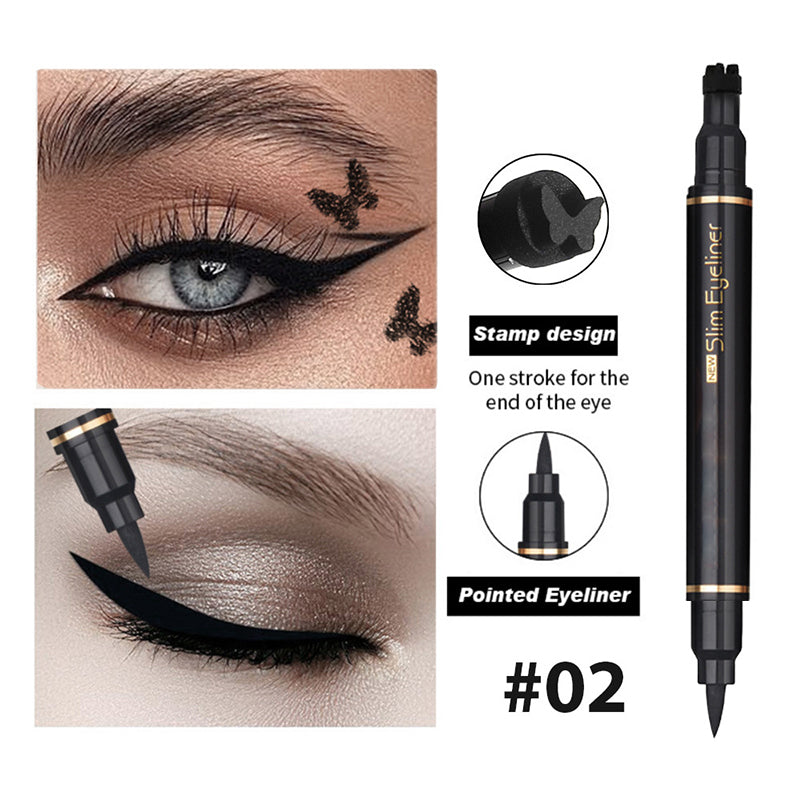 🎁Special Offers 🔥Dual-Ended Winged Eyeliner Stamp & Pen