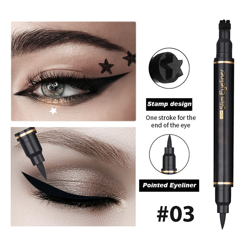 🎁Special Offers 🔥Dual-Ended Winged Eyeliner Stamp & Pen
